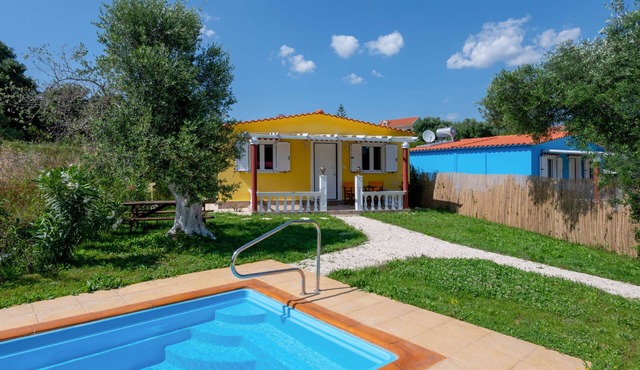 charming self-catering bungalow in the village of Spartia