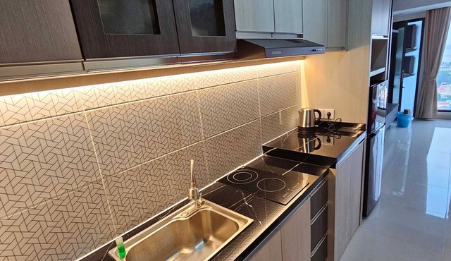 Comfy, affordable, aesthetic, one bedroom apartment at the heart of Batam