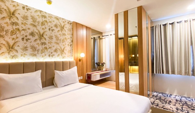 Comfy and Modern Look 1BR LRT City Jatibening Apartment