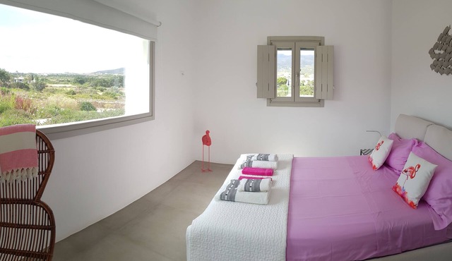 Cycladic sea view villa with pool