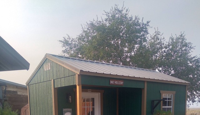 Doc Holliday, has a double bed, sleeps 2 and has a detached private bathroom. in Imlay