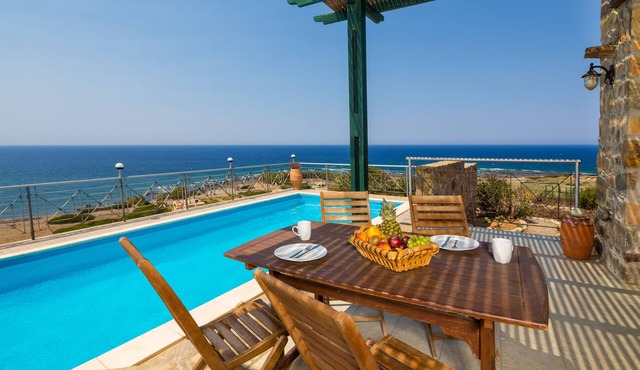 Elafonisi Villa with private pool and sea view - 13 min from Elafonisi Beach