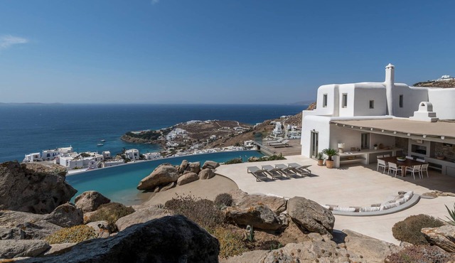 Exquisite Mykonos Villa | Villa Mare Azzurro | 8 Bedrooms | Panoramic Sea Views