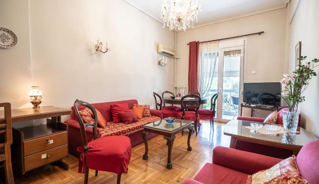 Family apartment at Kalithea 2 bedrooms 4 pers