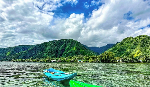 Fare 2 rooms in Teahupo'o - Mountains, lagoon and kayaks included