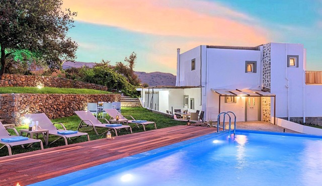 Georgioupolis Blaue Villa Privater Pool by Interhome