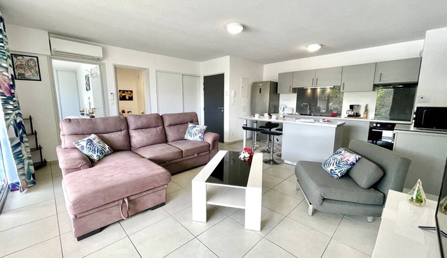 Hanitea flat, at the entrance of Papeete, 1bdr - Wi-Fi - park - 3 pers