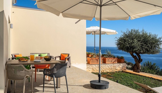 Holiday Apartment "Joy Aqua" with Sea View, Balconies & Wi-Fi