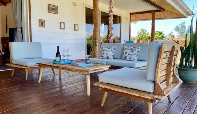 Holiday house Nuupure - Pickelball + Private white sand beach access+kayak
