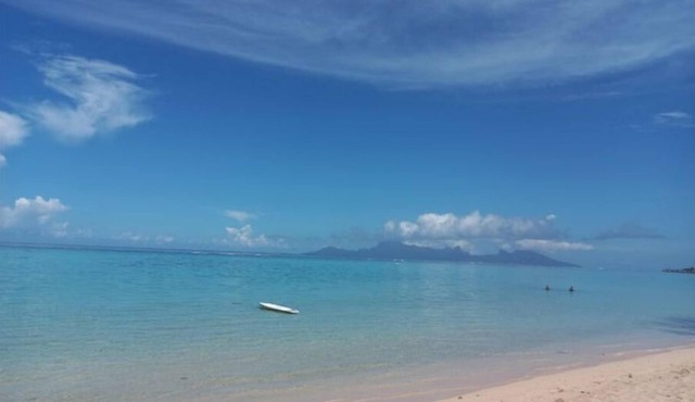 Iolana's beach house in Punaauia TAHITI