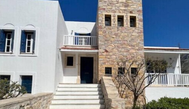 Kalymnos, beautiful villa overlooking the sea