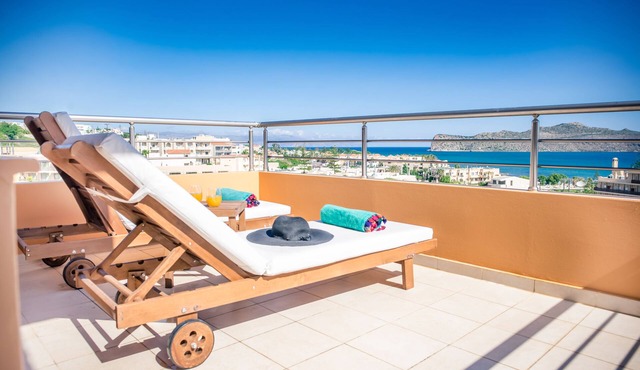 Lavender Villas III (incredible view 200m from the sandy beach of Ag. Marina)