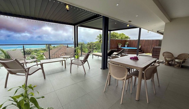 Le Manahere – Spacious Apartment with Panoramic Views of Moorea - Faa'a