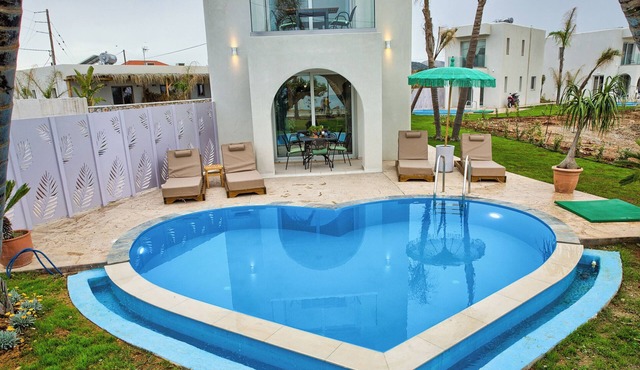Le Palme Beach Rhodes- Pool Heart Villa