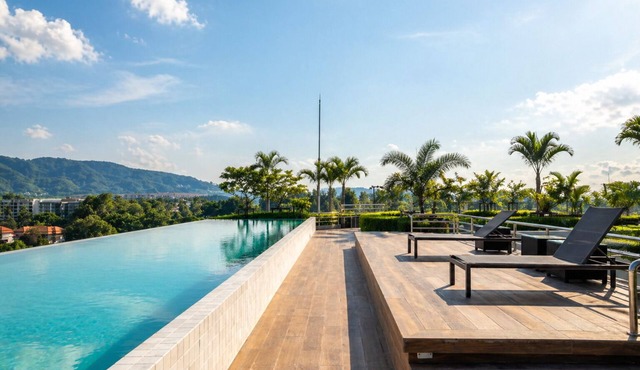 Luxury 2BR in Laguna Golf View Skypark Pool