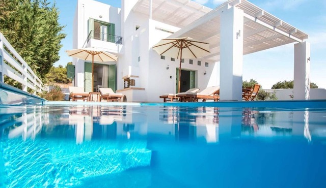 Luxury Holiday Villa Rental in Rhodes - Gennadi - sleeps 4 adults and 2 children