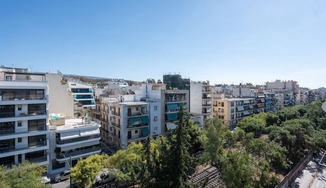 Luxury Petralona Penthouse | Sleeps 7 | Near Metro