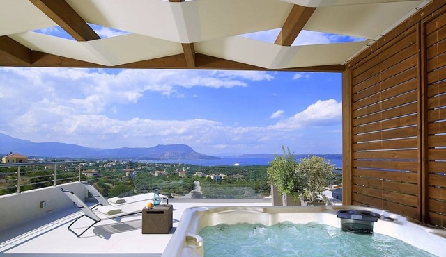 Luxury SeaViews Crete Villa | Villa Elysian | 4 bedroom villa | Private Pool