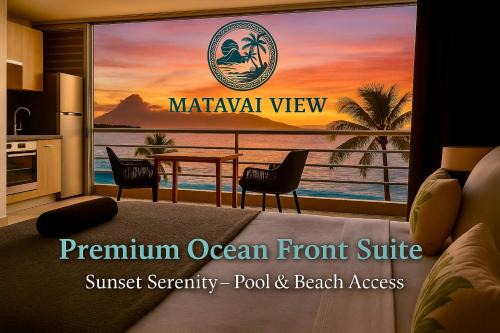 Matavai View - Premium Oceanfront Suite - piscine - vue mer