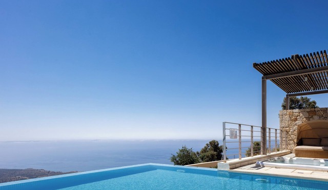 Melampes Villa, Seaview Escape, Heated Pool & Spa