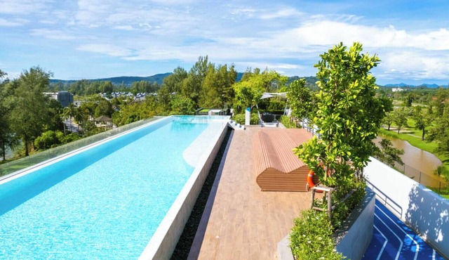 Modern Laguna 2BR Condo with Rooftop Seaview Pools Near Bang Tao Beach