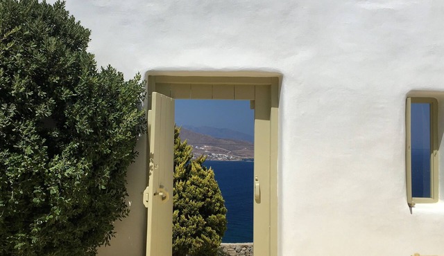 Mykonian hidden gem- perfect for boho chic jet setters and windsurf lovers