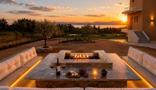 Panoramic Sea View Maisonette in Eretria | Private Family Retreat