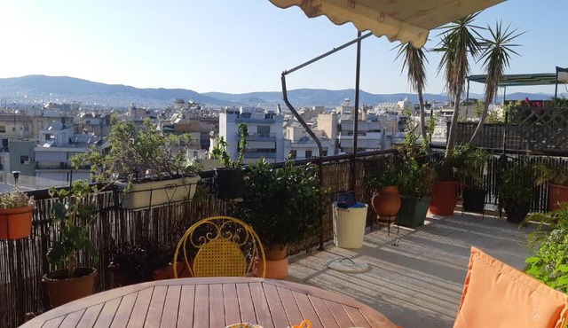 Penthouse Balcony close to Acropolis