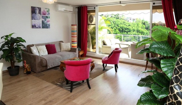Punauia Quiet apartment with sea view