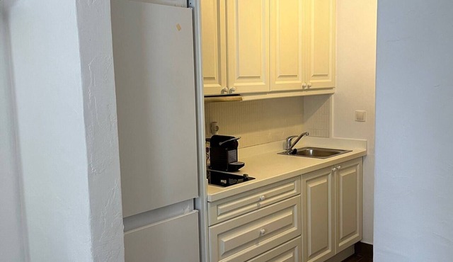 Quiet 1-bedroom apartment in delightful Mykonos with WiFi, AC and swimming pool