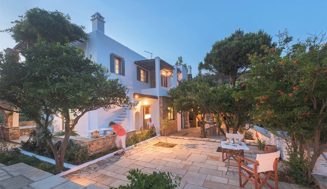 Romano garden house on the island of Tinos.