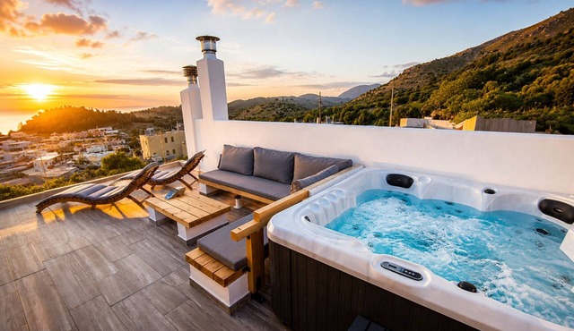 Rustic House Embonas - Jacuzzi Experience