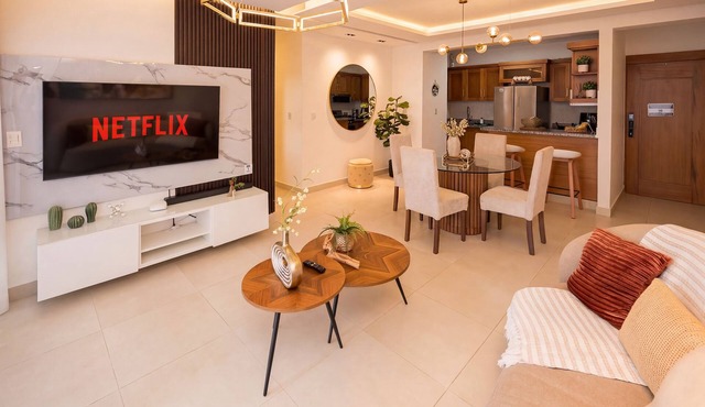 Santiago 3BR Retreat — Pool, Gym, Gated Security
