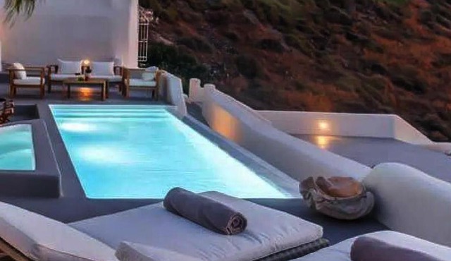 Santorini Breeze , Infinity Blue