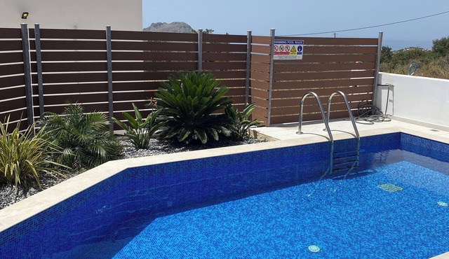 Sea & Mountain Views 2-Bedroom Villa SHIRIN with Private Pool –Sleeps 4, 2 Bath