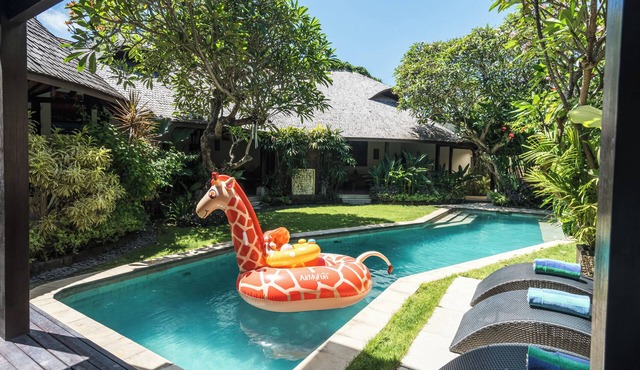Serene 4-Bedroom Villa with Private Pool & Tropical Balinese Garden