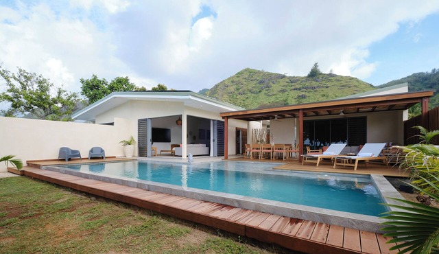 Serenity Beachfront Villa 3 bedrooms