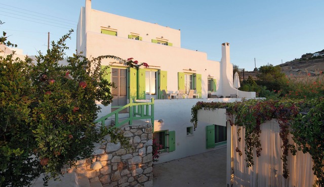 Splendid view of the Aegean Sea and the Cyclades