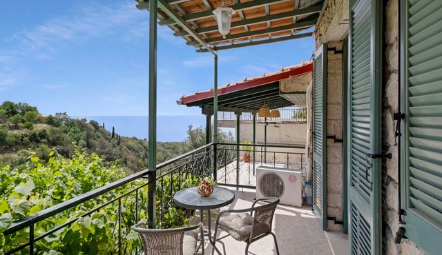 Studio Apartment 'With Sea View' with Sea View, Wi-Fi and Air Conditioning