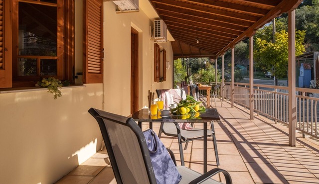 Studio "Krinos 1" with Mountain View, Garden & Wi-Fi