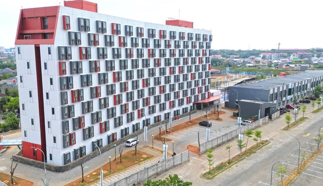 Studio (No Kitchen) Apartment With Murphy Bed At Bandaraya - Tallasa City Makassar