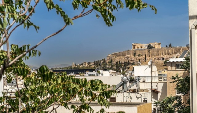 Sunny 3bd cozy flat spectacular Acropolis view