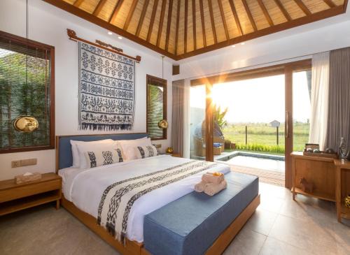 The Calm Ubud - 1BR Romance Villa with Rice Field View