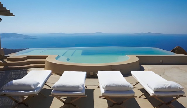 The Eagle's Nest, Fanari, Mykonos – Panoramic Views and Infinity Pool