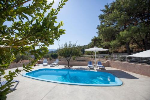 The Olive Grove Villa Private Pool with Sea & Sunset Views