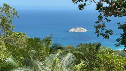 Tropical garden self catering - sea view