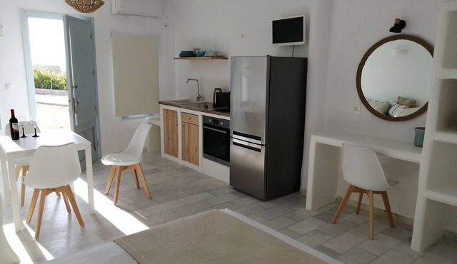 Two floor cycladic house