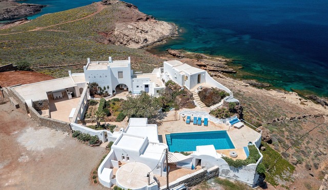 Unique Villa in Mykonos with Direct Beach Access