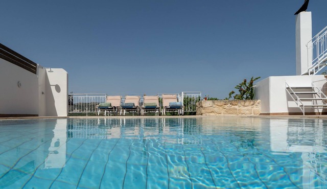 up to 20 pax Myrtia Villa & Cave Estate with Pool & Hot tub by Chic Greek Villas