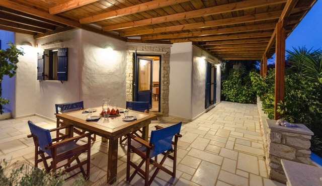 Vacation Home "Maria's Village Two Bedroom House 5" with Sea View, Terrace & Wi-Fi